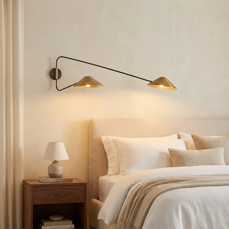 Simms Long Arm 2-Light Wall Sconce