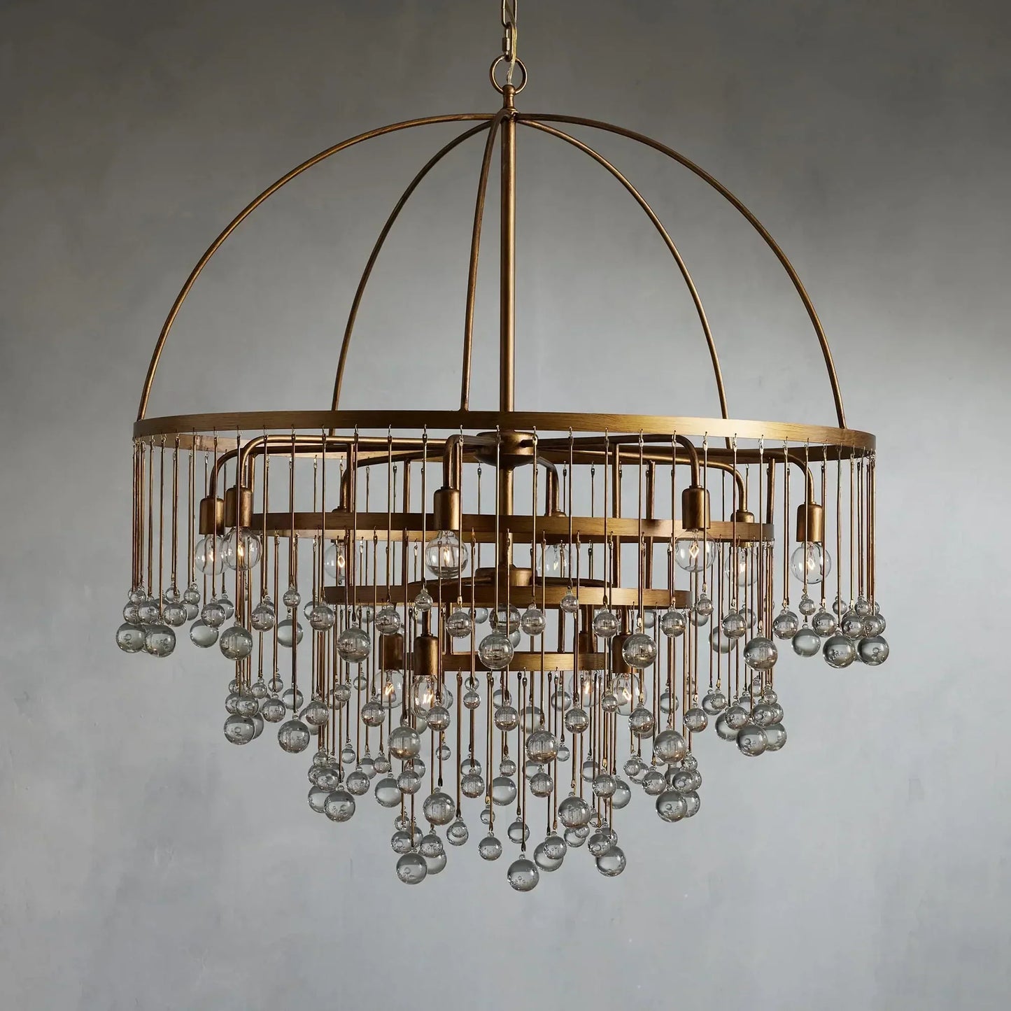 Aubrey Round Chandelier 4 Tier