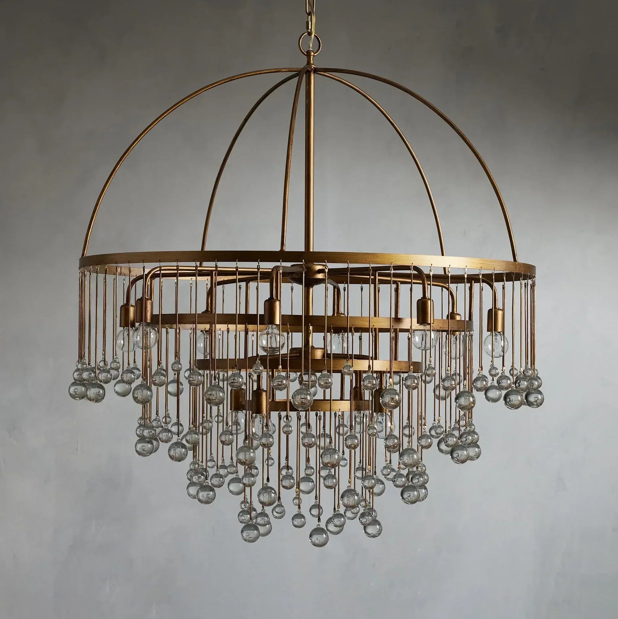 Aubrey Round Chandelier 4 Tier