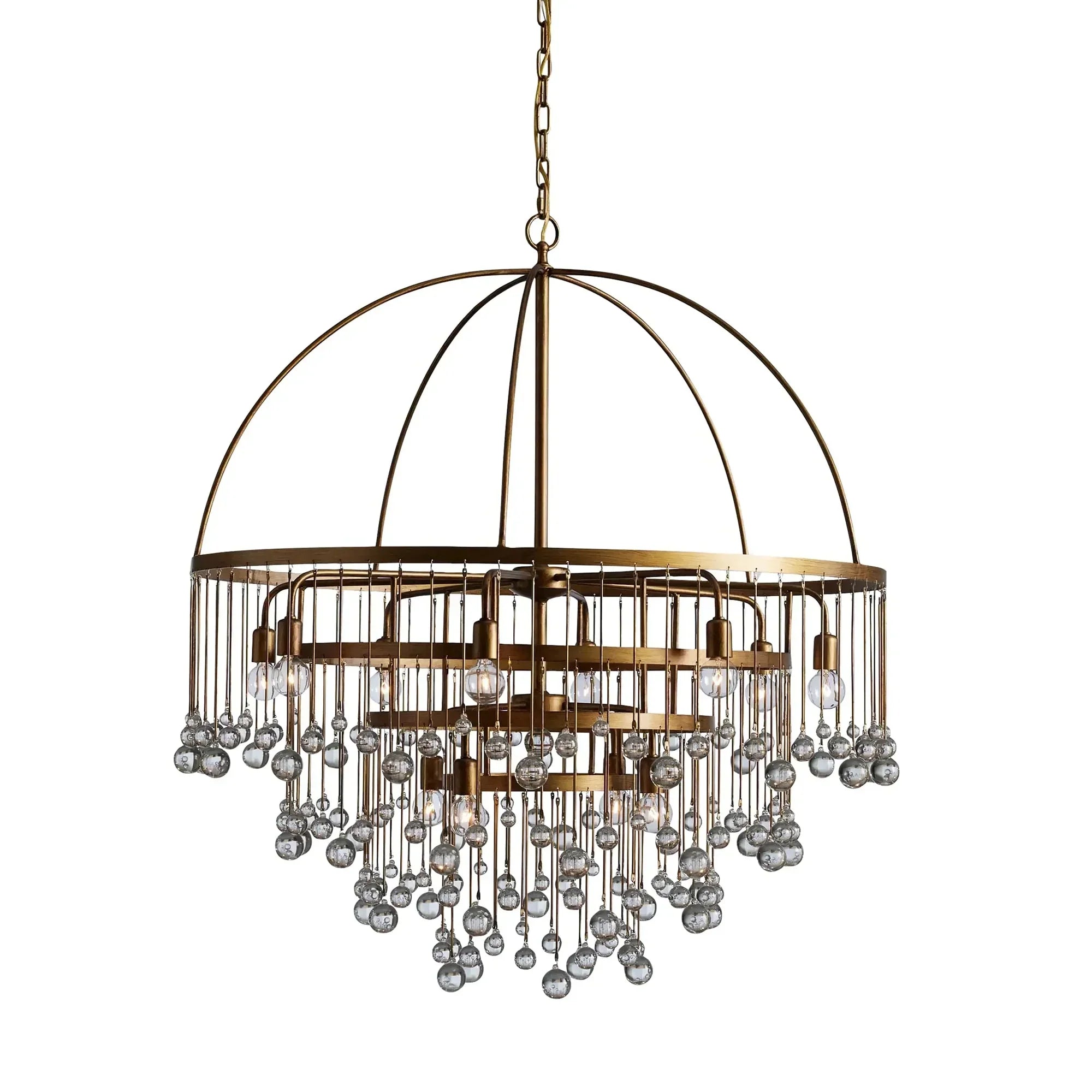 Aubrey Round Chandelier 4 Tier