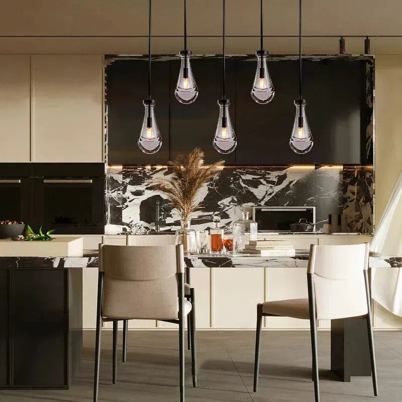 Soltaire Raindrop Pendant Light