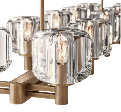 Damarat Double Linear Chandelier