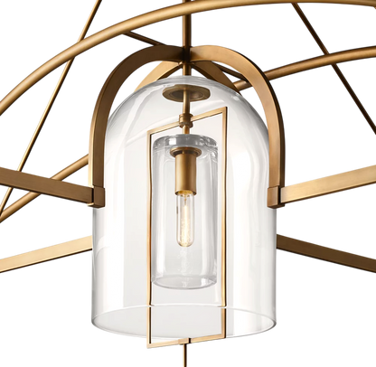 Folcrum Grand Round Chandelier