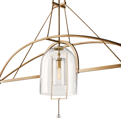 Folcrum Grand Linear Chandelier