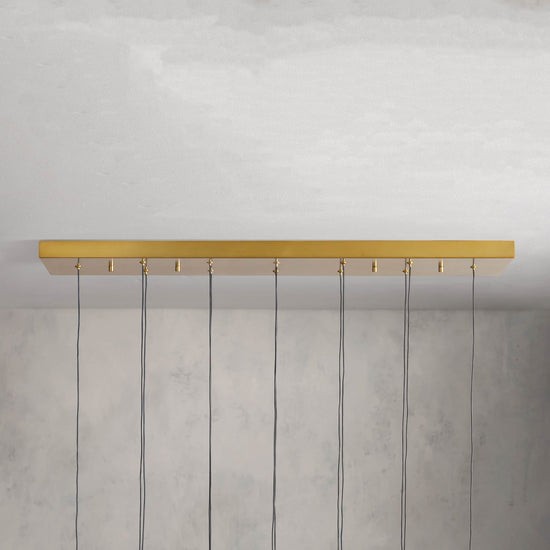 Soltaire Raindrop Linear Chandelier