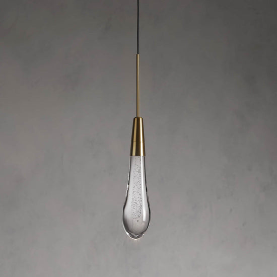 Soltaire Raindrop 3-Light Pendant