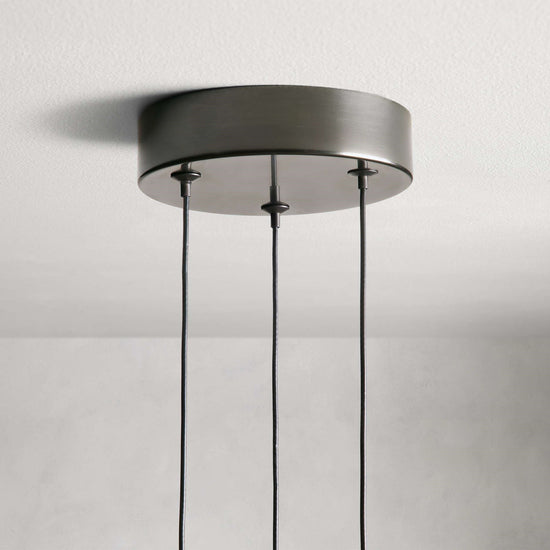 Soltaire Raindrop 3-Light Pendant