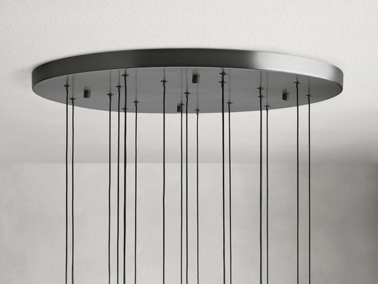 Soltaire Round Chandelier 17"24"36"48''58"