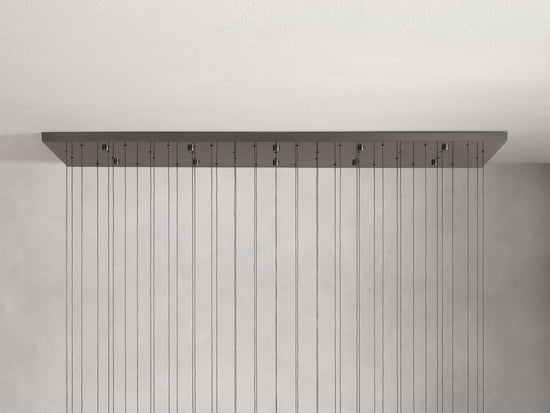 Soltaire Raindrop Linear Chandelier