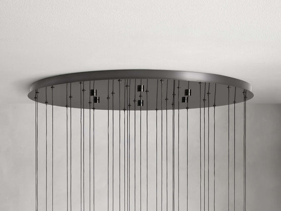 Soltaire Round Chandelier 17"24"36"48''58"