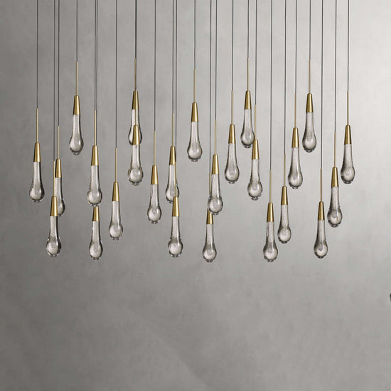 Soltaire Raindrop Linear Chandelier