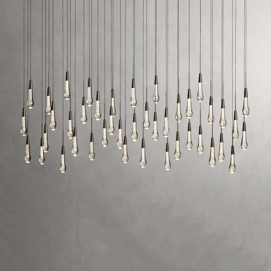 Soltaire Raindrop Linear Chandelier
