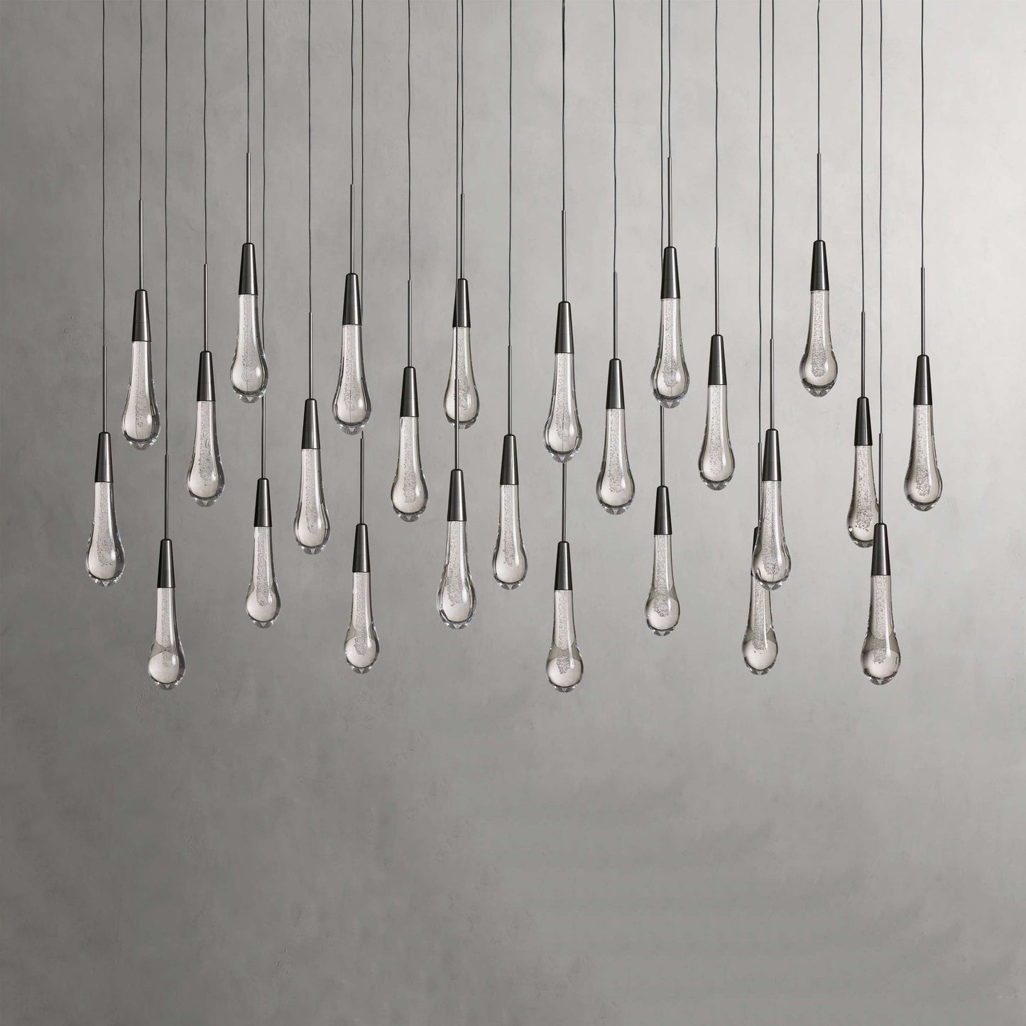 Soltaire Raindrop Linear Chandelier