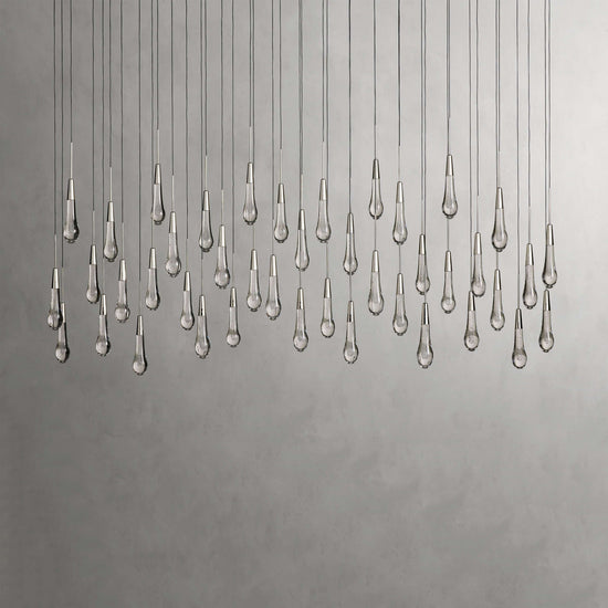 Soltaire Raindrop Linear Chandelier