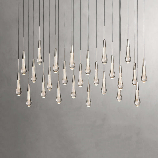 Soltaire Raindrop Linear Chandelier