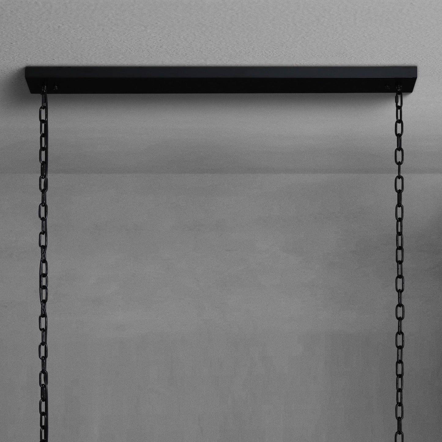 Sun Marcus Glass Rectangle Chandelier 54", 72"