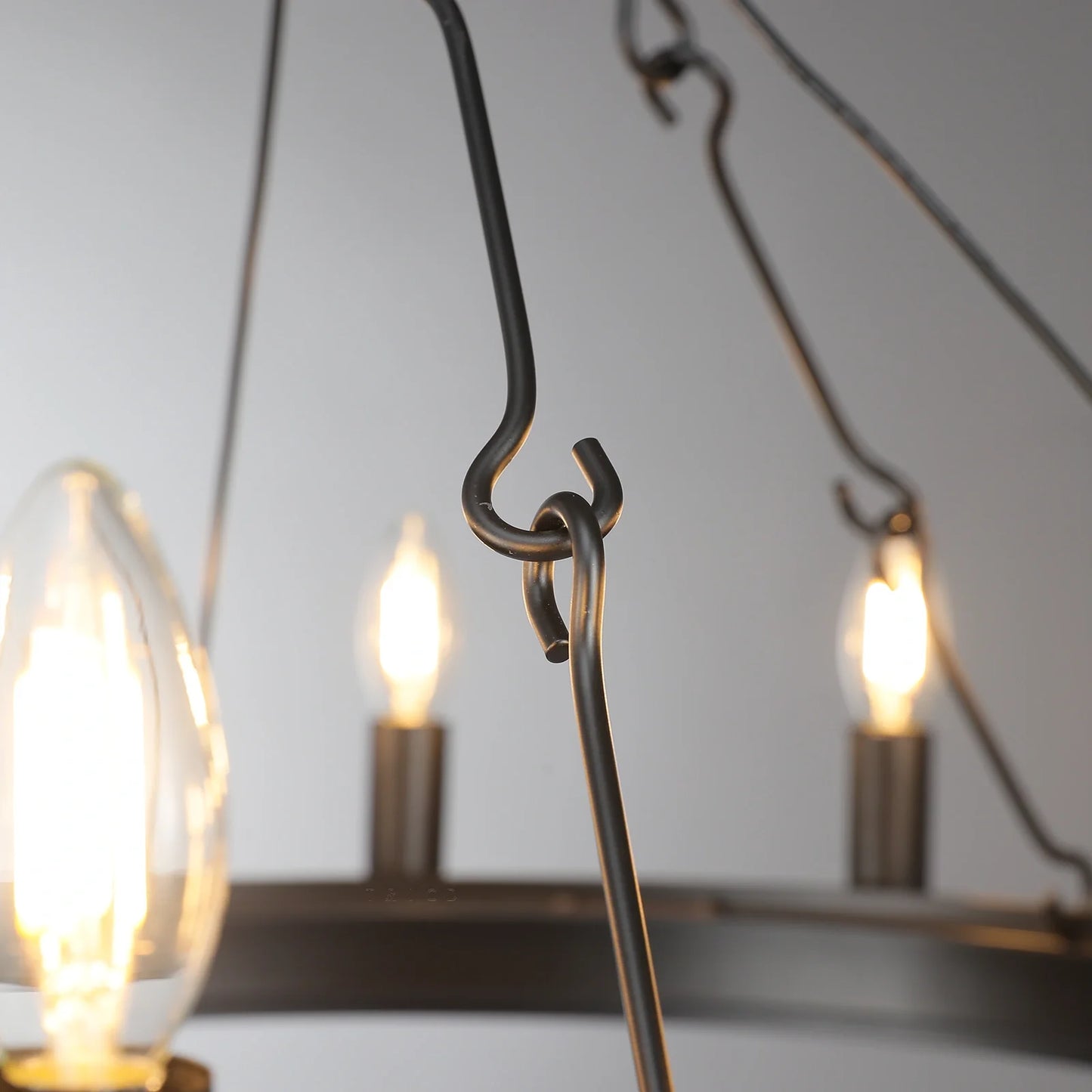 Camins Vintage Candelabra Round Chandelier