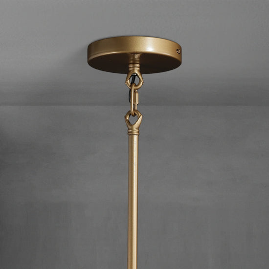 Cannel Glass Round Chandelier