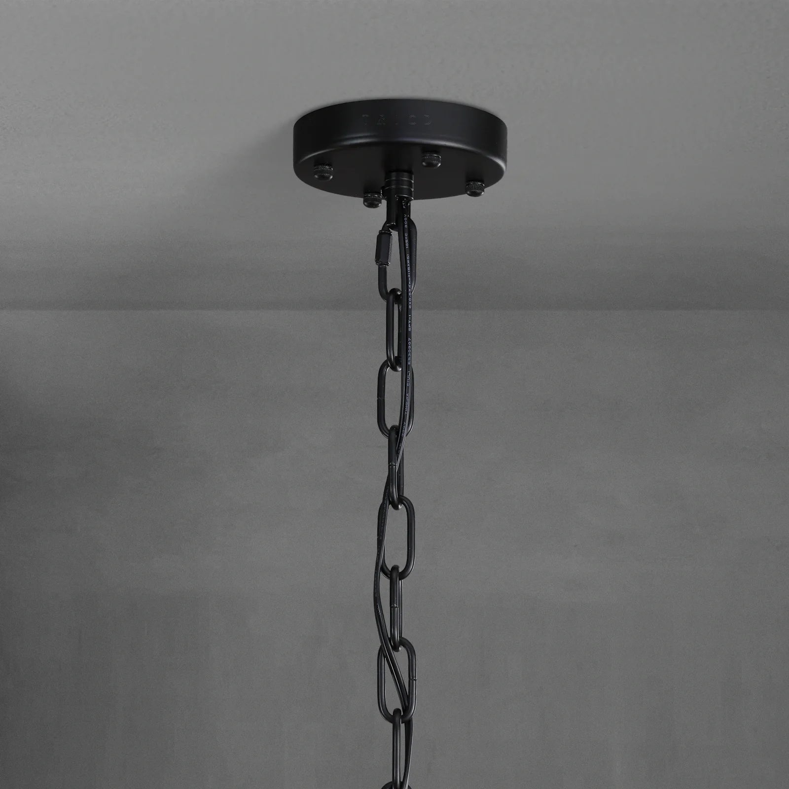 Cannel Glass Round Chandelier