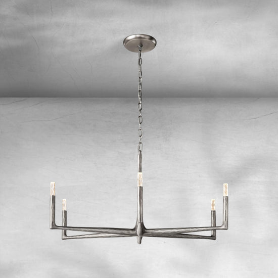 Thalen Forged Round Chandelier
