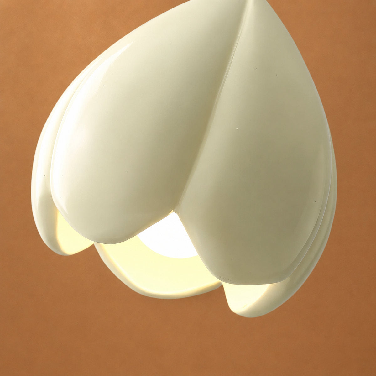 Minimalist Sculptural Resin Pendant Light for Dining Room & Bathroom