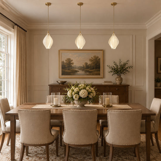Petal Pendant Light with Versatile Configurations