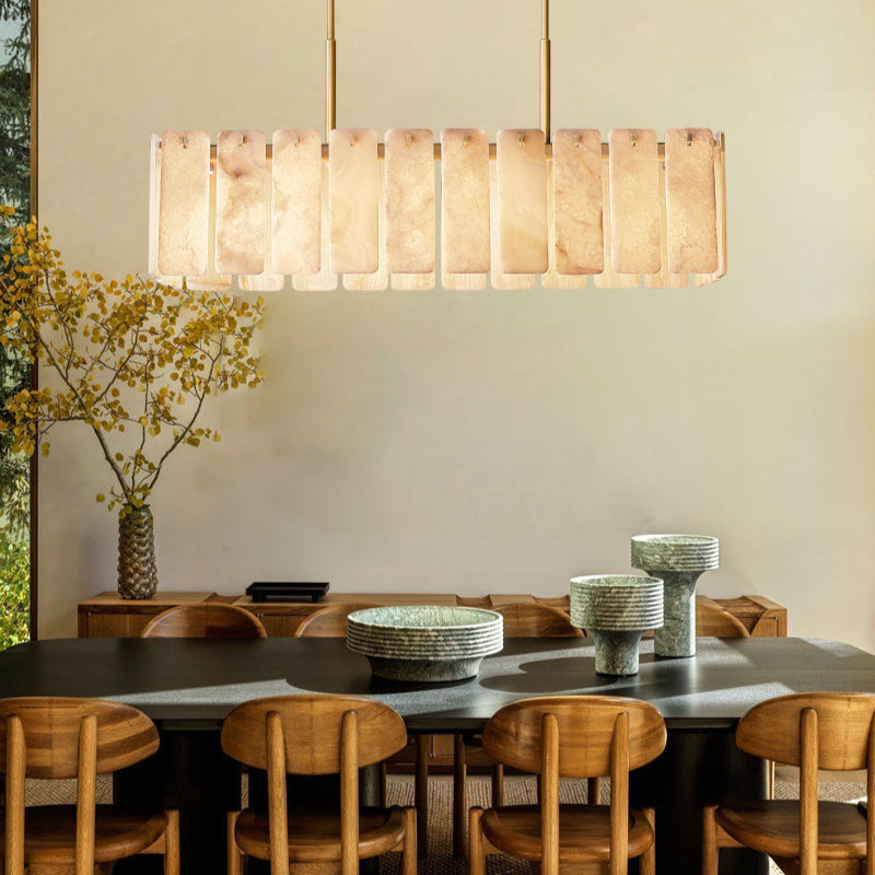 Calamete Onyx Rectangular Chandelier