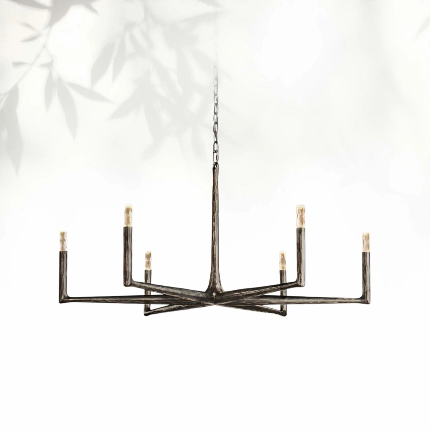 Thaddeas Forged Round Chandelier 12"/36"/48"/60"/72"