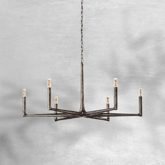 Thalen Forged Round Chandelier