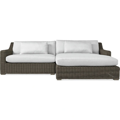 Montaul Outdoor Two-Piece Sectional in Dry Bark