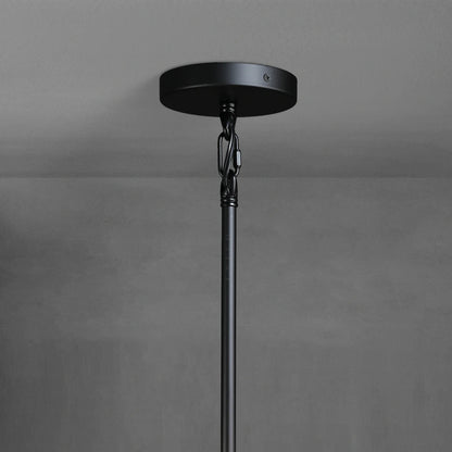 Cannel Glass Round Chandelier