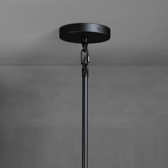 Cannel Glass Round Chandelier