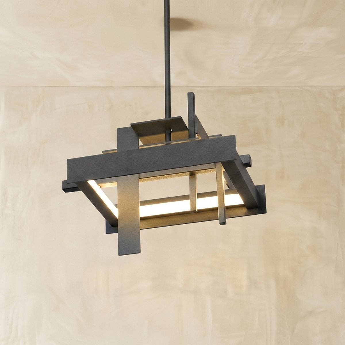 Minimalist Iron Round Pendant Light for Dining Room & Living Room