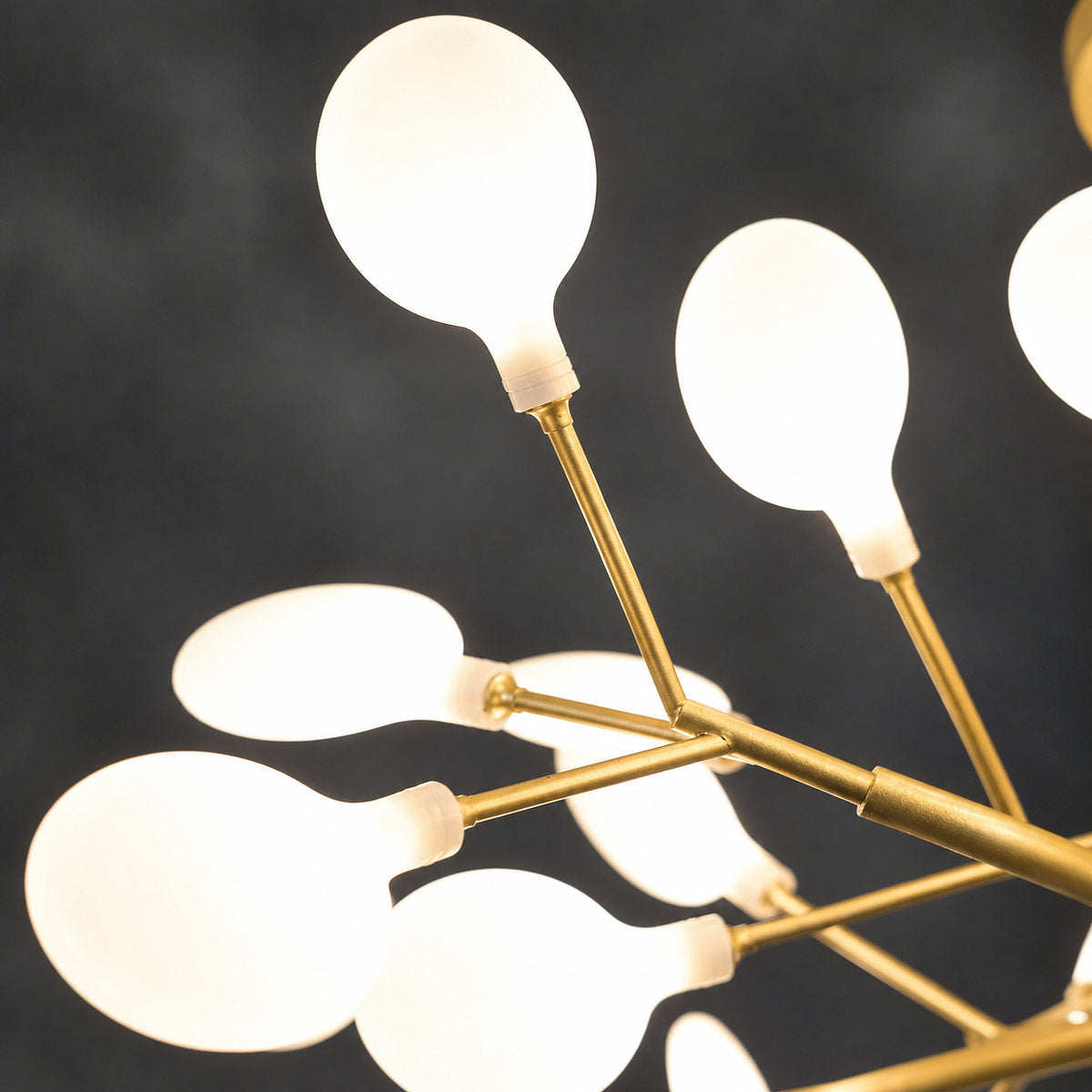 Firefly Starburst Glass Sputnik Chandelier