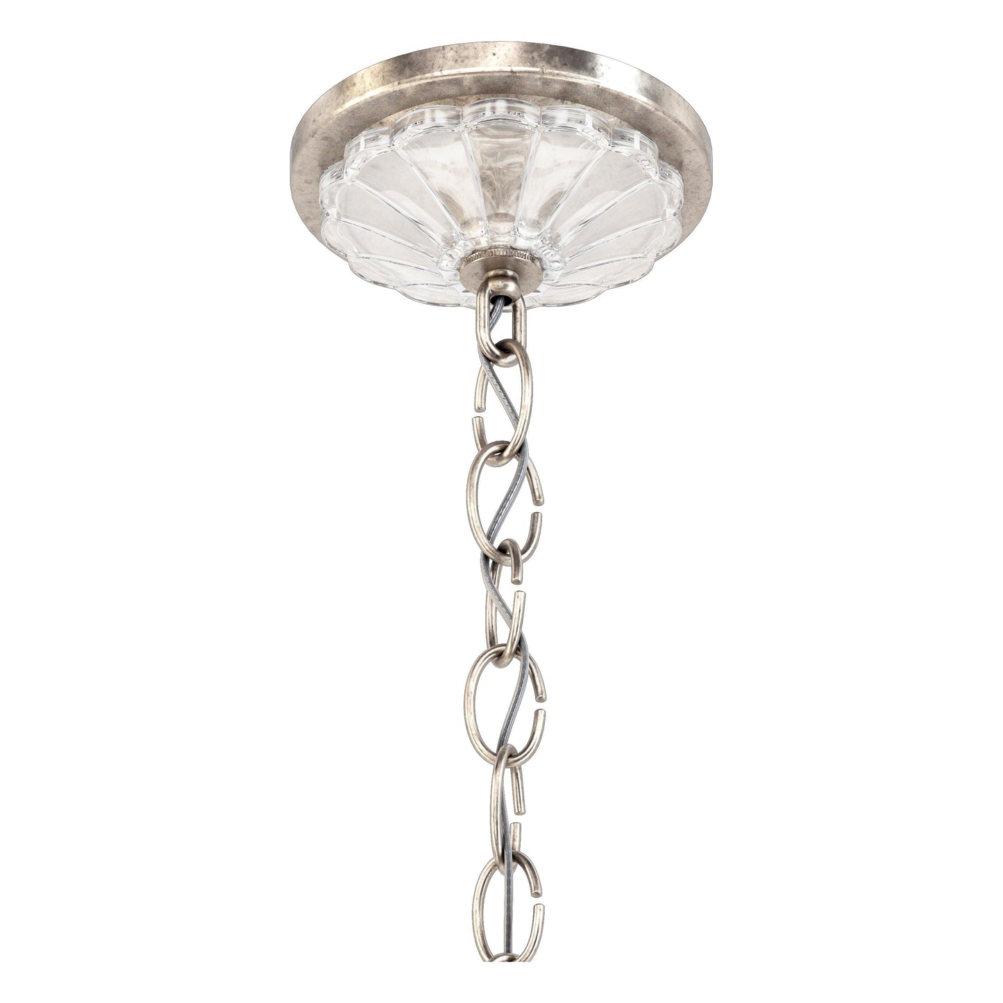 Luster Gaze Heritage Bloom 7-Light Chandelier - Background Shot