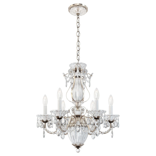 Luster Gaze Heritage Bloom 7-Light Chandelier - Background Shot