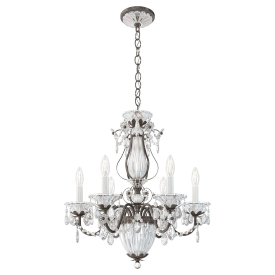 Luster Gaze Heritage Bloom 7-Light Chandelier - Background Shot