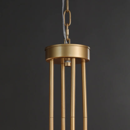 Cannel Glass Round Chandelier