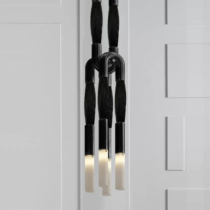Heritage Horsehair 4-Light Pendant