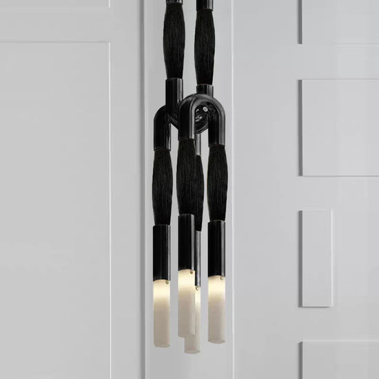 Heritage Horsehair 4-Light Pendant