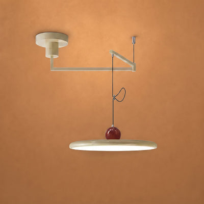Lola Swing Pendant Light,Red & Green, Triac Warm Dimming for Dining Room & Living Room