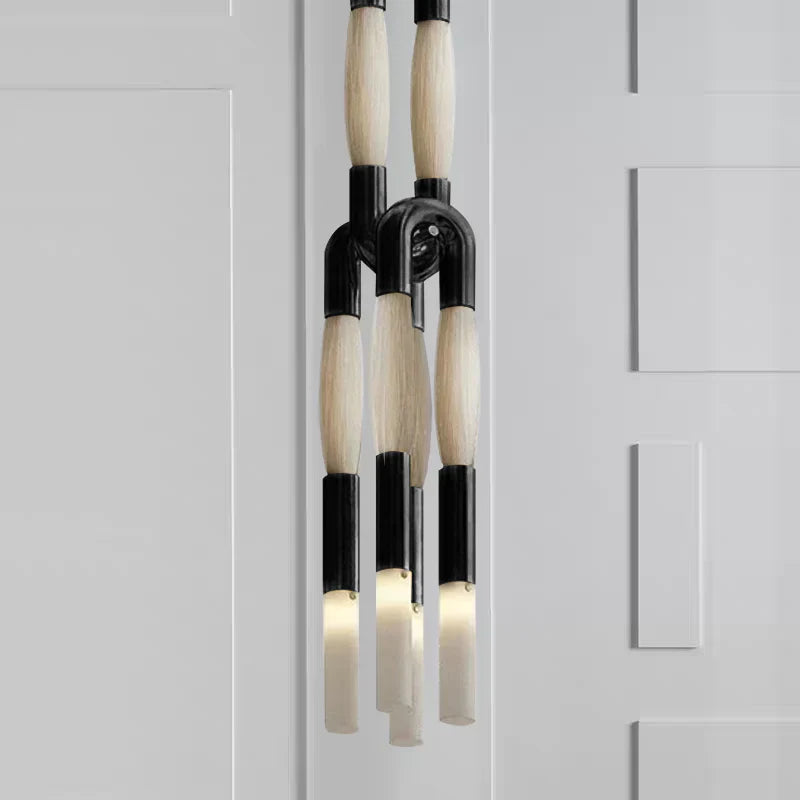 Heritage Horsehair 4-Light Pendant
