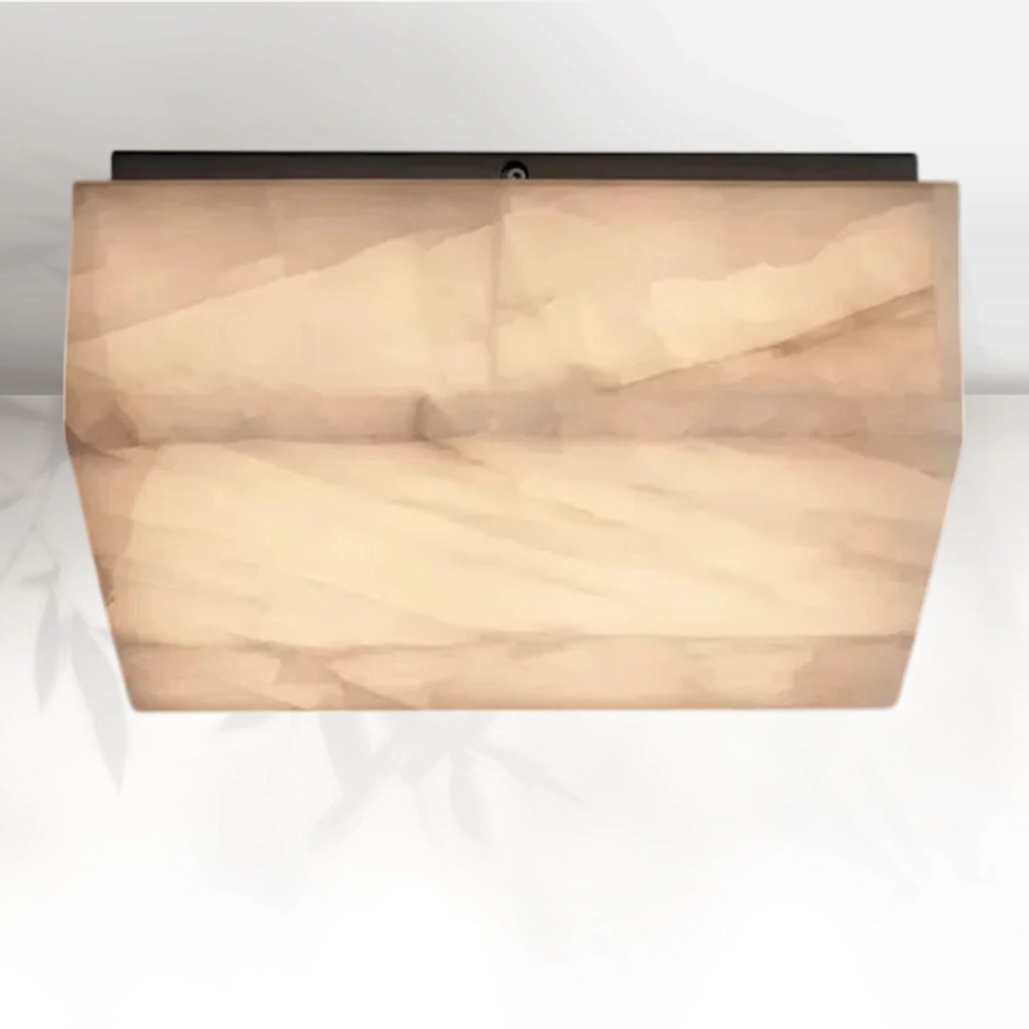 Rivaga Calcite Square Flushmount 6"10"14"
