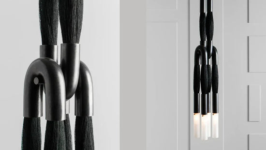 Heritage Horsehair 4-Light Pendant