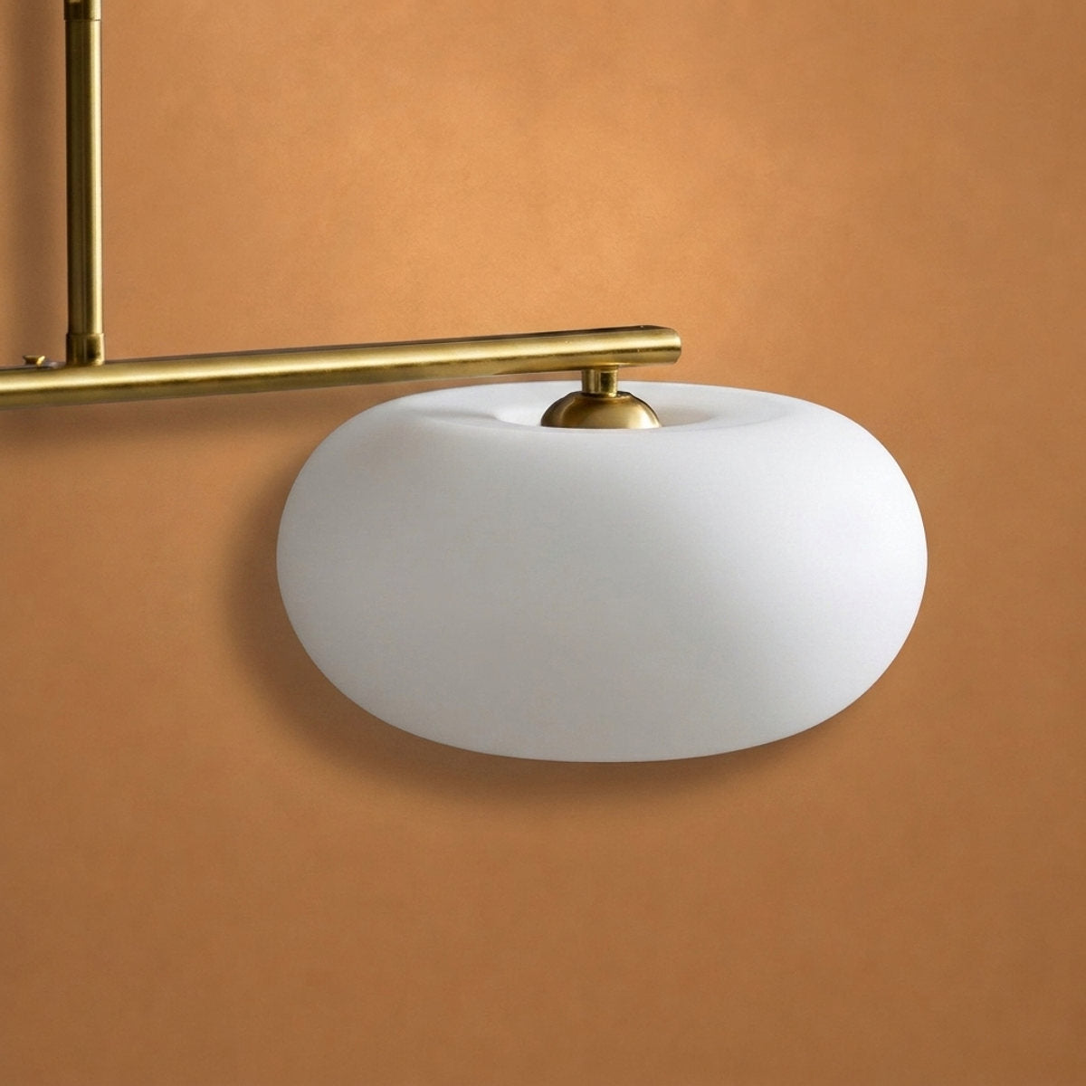 3-Light Linear Glass Pendant Fixture