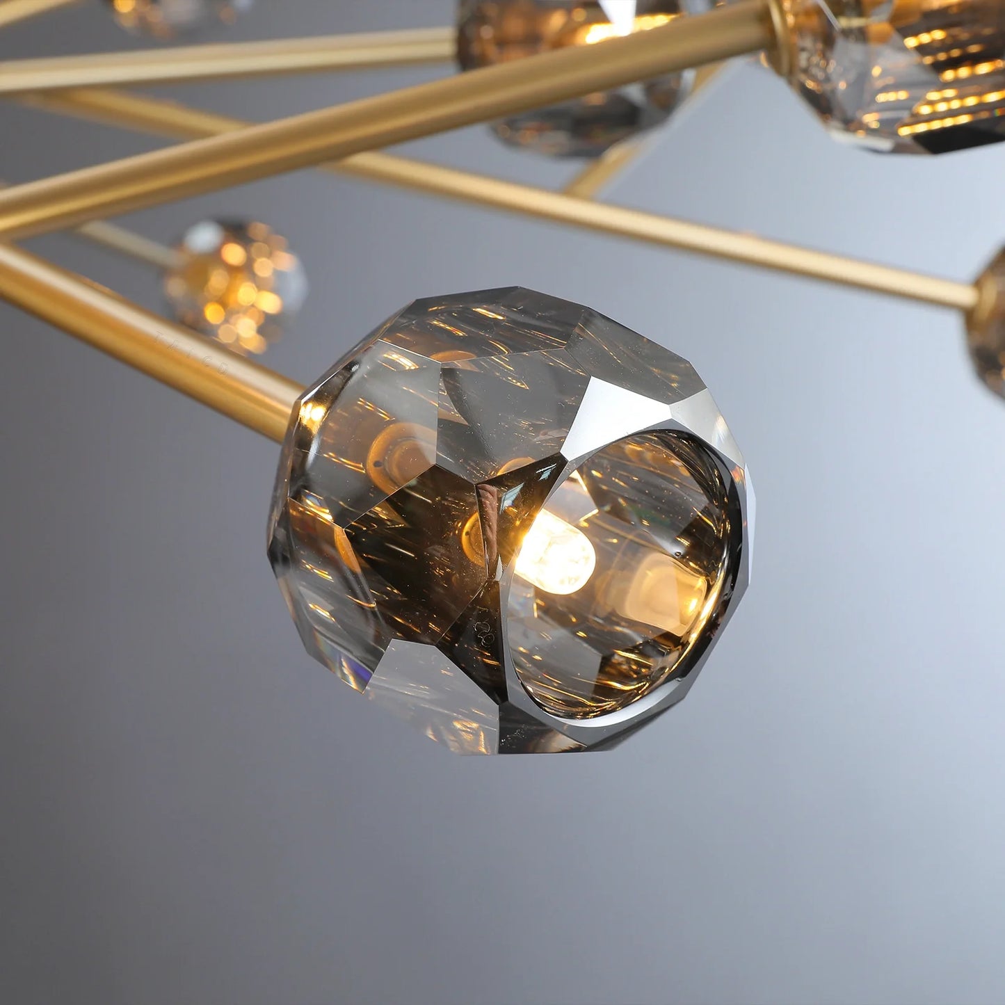 Boule Du Glass Round Chandelier