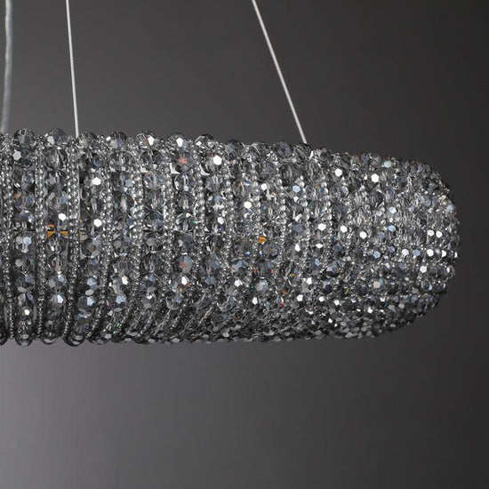 Haze Crystal Round LED Chandelier