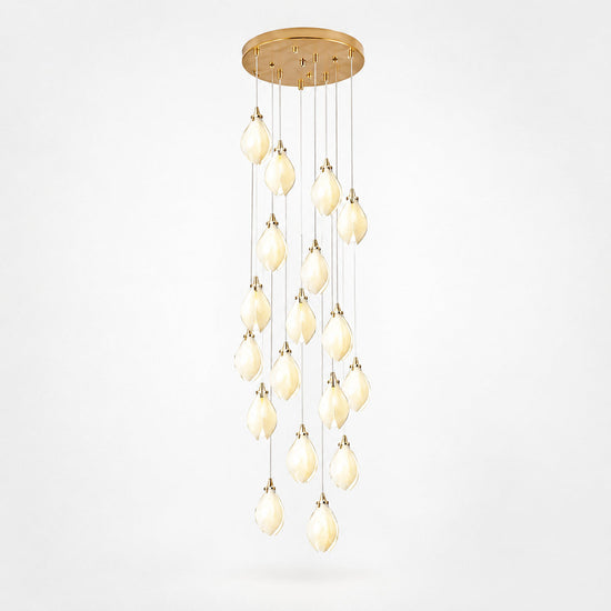 Petal Pendant Light with Versatile Configurations