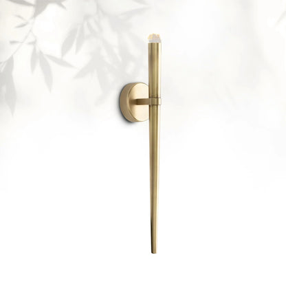 Aquitains Modern Torch Wall Sconce