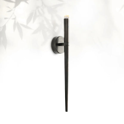 Aquitains Modern Torch Wall Sconce